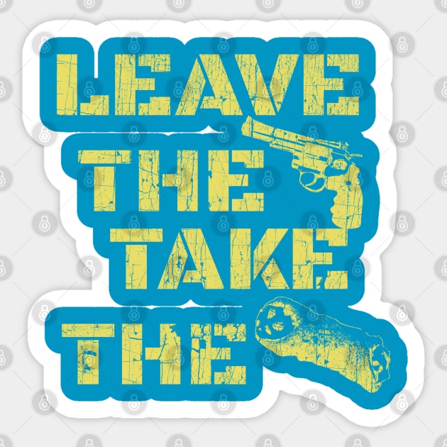 Godfather Leave The Gun Sticker by Stevendan